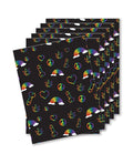 Kush Kards Rainbow Penis Naughty Greeting Card - Pack Of 6