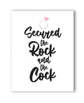 Kush Kards Rock Cock Bachelorette Greeting Card