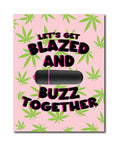 Kush Kards 420 Foreplay Blazed Greeting Card w/Rock Candy Vibrator & Fresh Vibes Towelettes