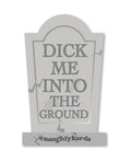Kush Kards Halloween Dick In Ground Greeting Card w/Sticker - Image 4