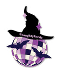 Kush Kards Halloween Witch Face Greeting Card w/Sticker - Image 4