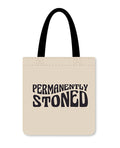 Kush Kards Permanently Stoned Reusable Tote - Black/White