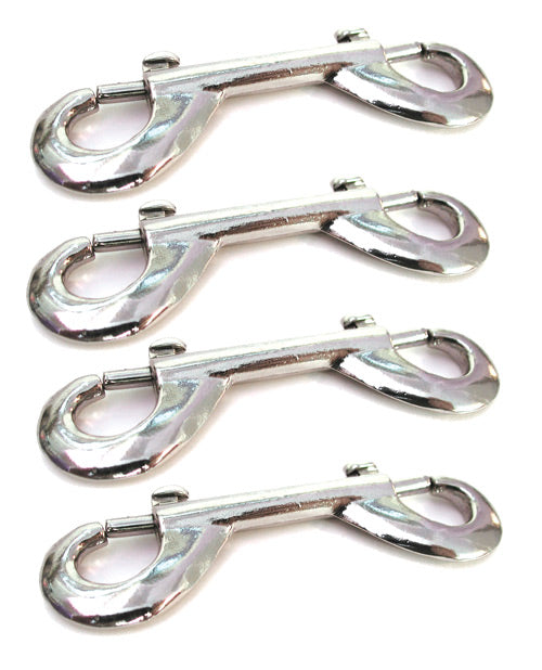 Kinklab KinkLab Nickel Plated Snap Hooks - Pack of 4