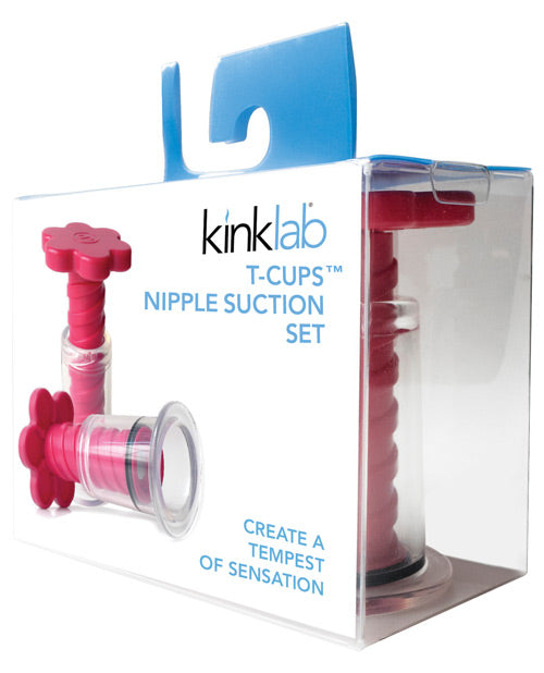 Kinklab KinkLab T-Cup Nipple Suction Set