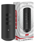 Kiiroo Kiiroo Titan Interactive Vibrating Stroker - Black