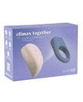 Luxus Kiiroo Luxus Couples Cock Ring Combo - Blue