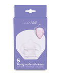 Luxus Kiiroo Luxus Luxher 5 Pieces Adhesive Stickers Accessory - Clear
