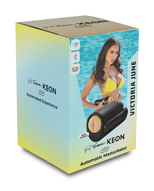 Kiiroo Kiiroo Keon Feel Stars Collection Stroker Combo Set - Victoria June