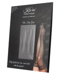 Kixies Kix'ies Sam Fishnet Thigh High Black B - Image 2