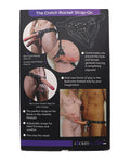 Locked in Lust Locked In Lust Crotch Rocket Strap-On Large - Black - Image 5