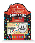 Candy Prints Happy Fucking Birthday Drink & Dare Lotto