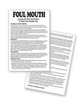 Little Genie Foul Mouth Card Game - Image 2
