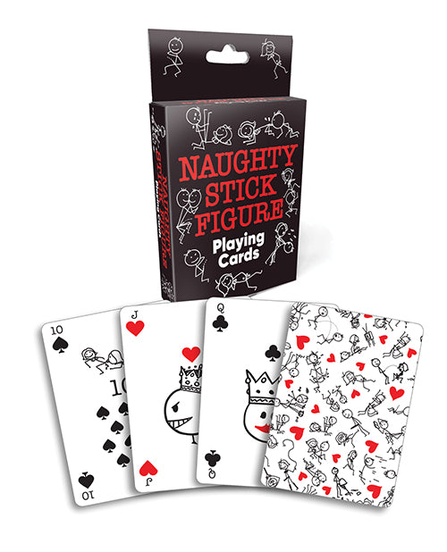 Little Genie Naughty Stick Figure Playing Cards