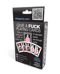 Little Genie Give A Fuck Waterproof Playing Cards w/Plastic Case - Image 3