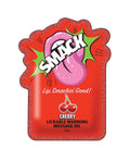 Smack Smack Lickable Warming Massage Oil - Cherry 3 ml pouch