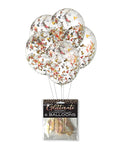 Candy Prints Glitterati Penis Party Balloons - Pack of 6