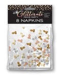 Candy Prints Glitterati Penis Party Napkins - Pack of 8