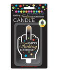 Candy Prints Happy Fucking Birthday Large FU Candle