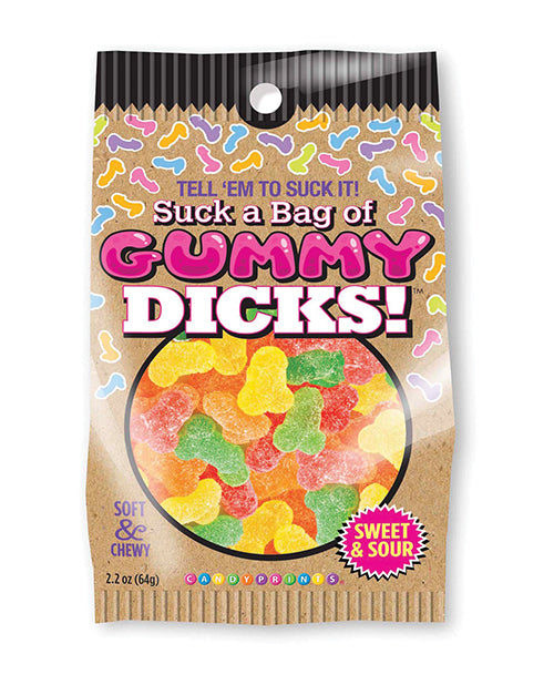 Candy Prints Suck A Bag Of Gummy Dicks - 2.2 oz