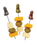 Candy Prints Glitterati Penis Hor D'Oeuvre Picks - Set of 6 - Image 3