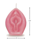 Little Genie Eden's Vagina Candle - Rose - Vanilla - Image 3