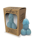 Little Genie Eden's Penis Candle - Blue - Vanilla
