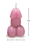 Little Genie Eden's Penis Candle - Rose - Vanilla - Image 3