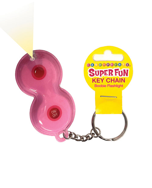 Not Regular Toys Super Fun Boobie Flashlight Keychain