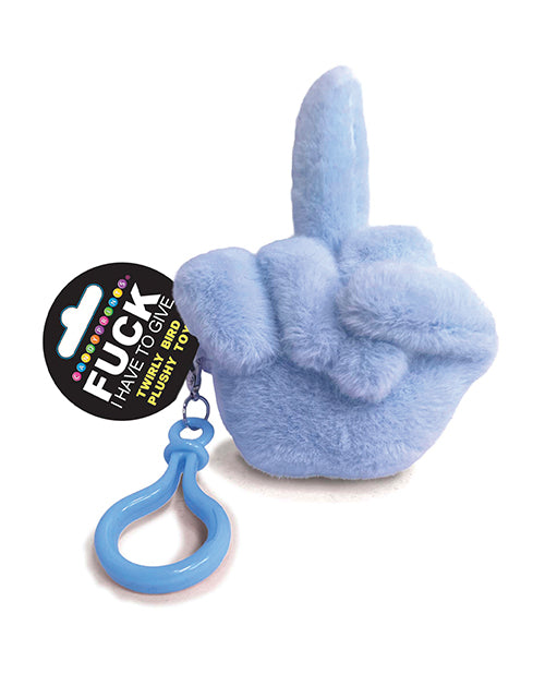 Not Regular Toys Fucks To Give Twirly Bird Plush - Blue