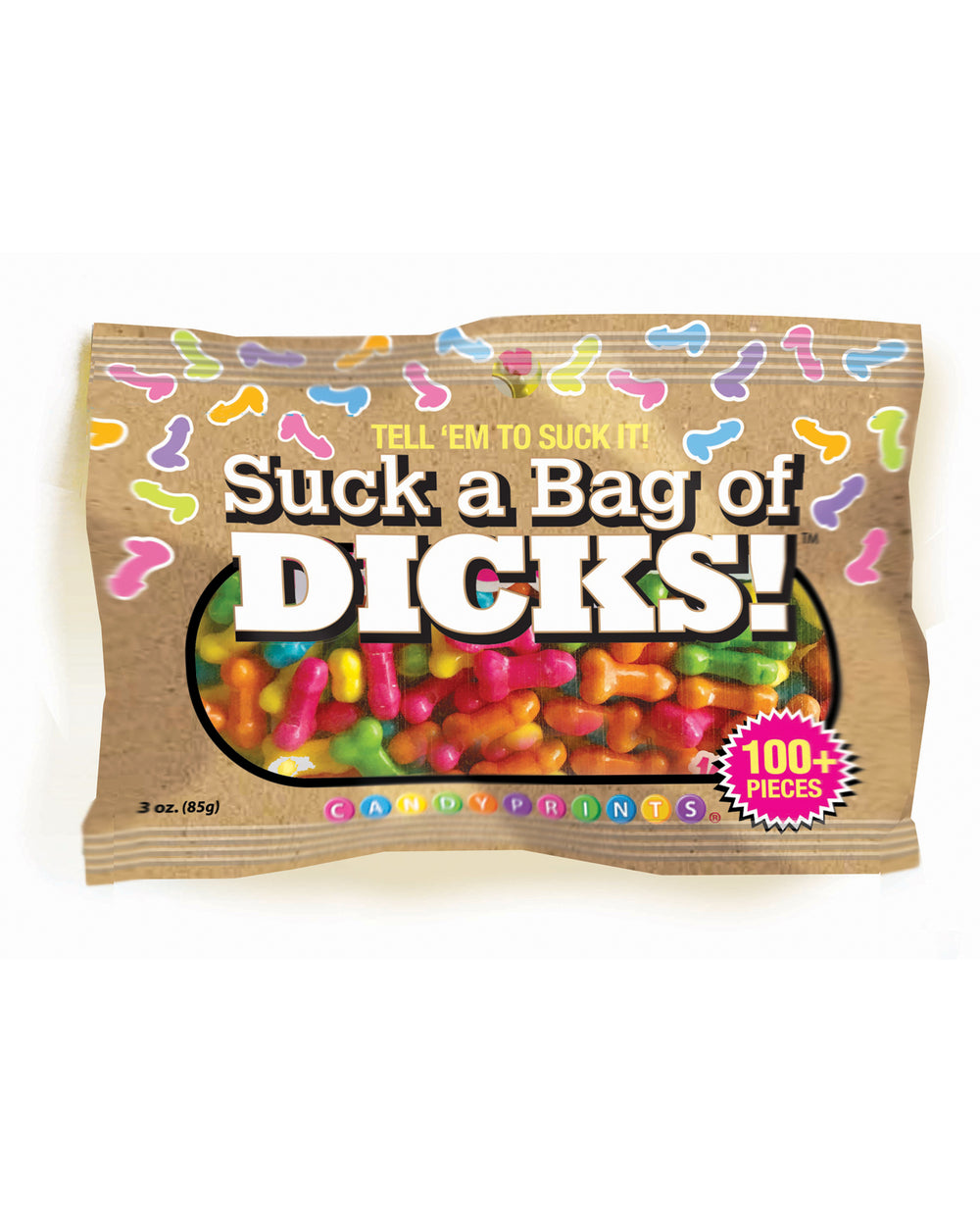 Candy Prints Suck a Bag of Dicks - 100 pc Bag