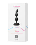 Lovense Lovense Ridge Bumpy Anal Plug - Black