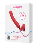 Lovense Lovense Mission 2 Touch-Sensitive Tech - Red