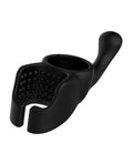 Lovense Lovense Domi Flexible Rechargeable Mini Wand Male Attachment - Black - Image 3