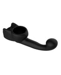 Lovense Lovense Domi Flexible Rechargeable Mini Wand Male Attachment - Black - Image 4
