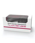 Lovense Lovense Domi Flexible Rechargeable Mini Wand Female Attachment - Black