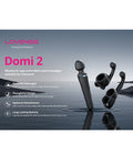 Lovense Lovense Domi 2 Flexible Rechargeable Mini Wand - Black - Image 4