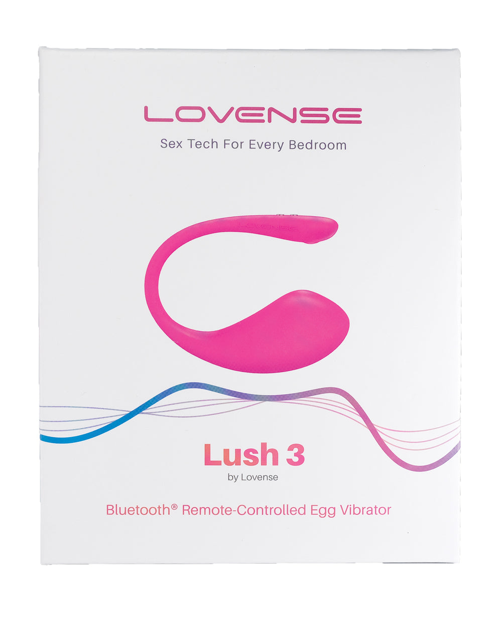 Lovense Lovense Lush 3.0 Sound Activated Camming Vibrator - Pink