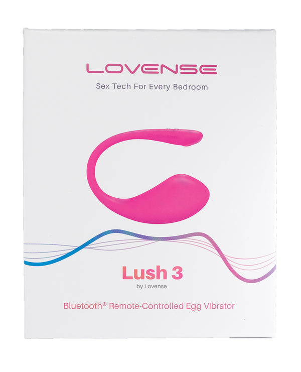 Lovense Lovense Lush 3.0 Sound Activated Camming Vibrator - Pink