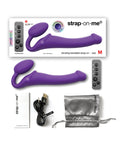 Strap-On-Me Strap On Me Vibrating Bendable Strapless Strap On Medium - Purple - Image 5