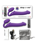 Strap-On-Me Strap On Me Vibrating Bendable Strapless Strap On Large - Purple - Image 5