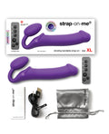 Strap-On-Me Strap On Me Vibrating Bendable Strapless Strap On Xlarge - Purple - Image 5