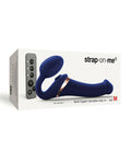Strap-On-Me Strap On Me Multi Orgasm Bendable Strapless Strap On Medium - Night Blue