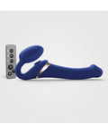 Strap-On-Me Strap On Me Multi Orgasm Bendable Strapless Strap On Medium - Night Blue - Image 2