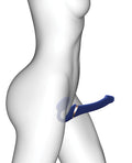 Strap-On-Me Strap On Me Multi Orgasm Bendable Strapless Strap On Large - Night Blue - Image 4