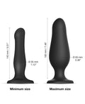 Strap-On-Me Strap On Me Inflatable Dildo Plug - Black - Image 3