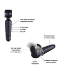 Manwan Manwan EVO Original Handle Wand - Black Plum - Image 2