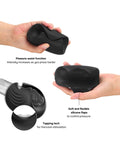 Manwan Manwan Sub-One Tapping Male Masturbator - Infinite Black - Image 2