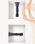 Manwan Manwan Holden Suction Cup Wand Holder - Black Plum - Image 3