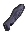 Manwan Manwan RYZER Penis Sleeve - Black Plum