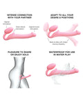 Strap-on-Me Semi-Realistic Bendable Strap-on - Pink SM (2)